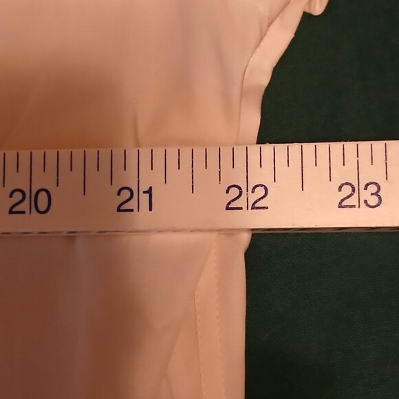 NWT. Executive Collection Men's White 17x32-33 Cotton Dress Shirts (0298A4) - Picture 9 of 11